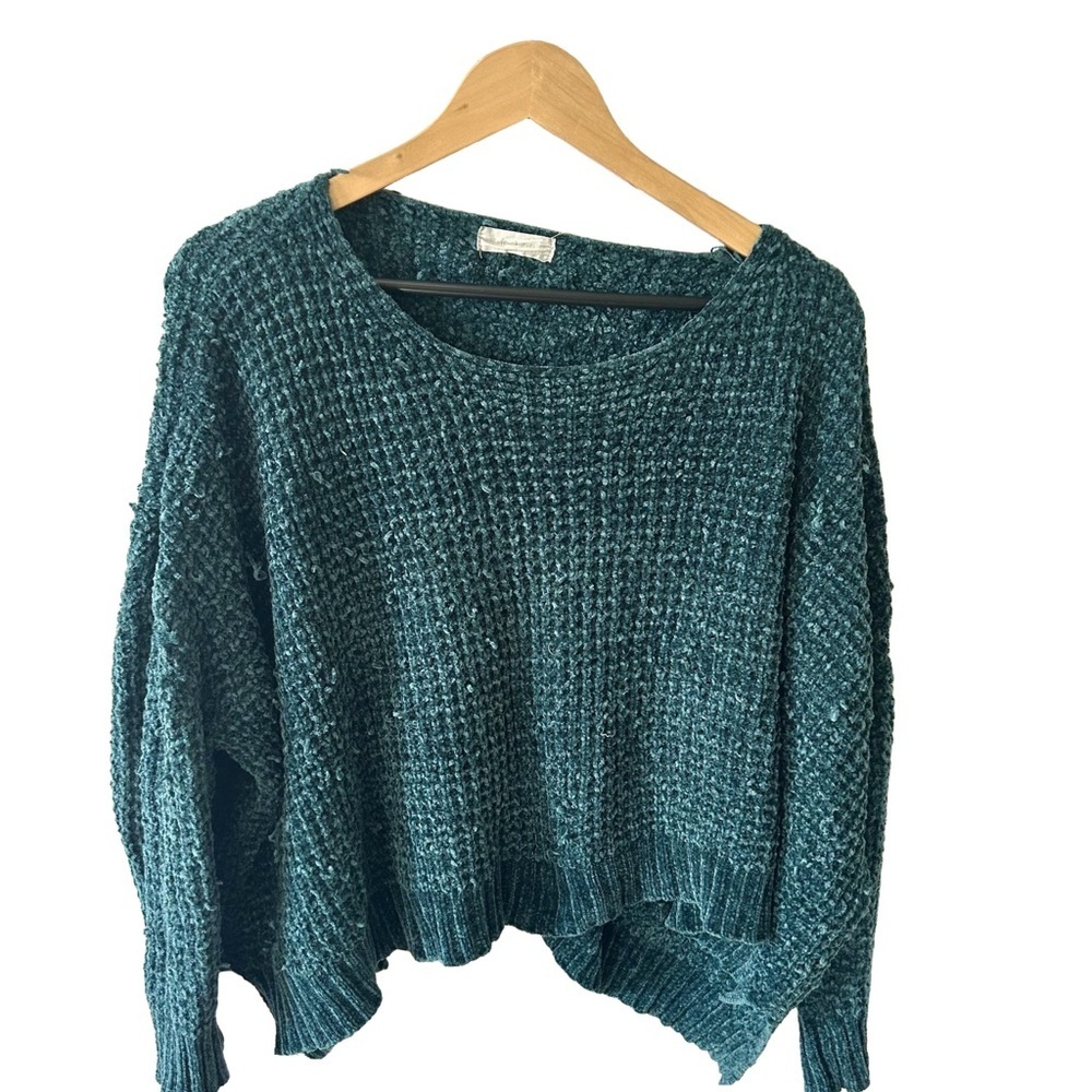 Teal Knit Women's Sweater